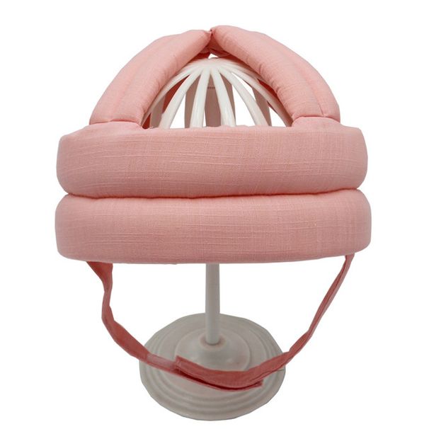 Casco di sicurezza per neonati e bambini in cotone, protezione per la testa dei bambini, per camminare, gattonare, imparare a camminare con il casco_voghion.com