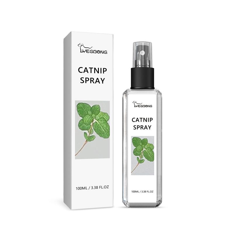 Catnip Spray, Relieves Cats' Anxiety and Enhances Pets' Vitality and Health Care Spray_voghion.com