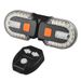 Bicycle remote control turn signal warning USB charging mountain waterproof night riding bicycle tail light_voghion.com