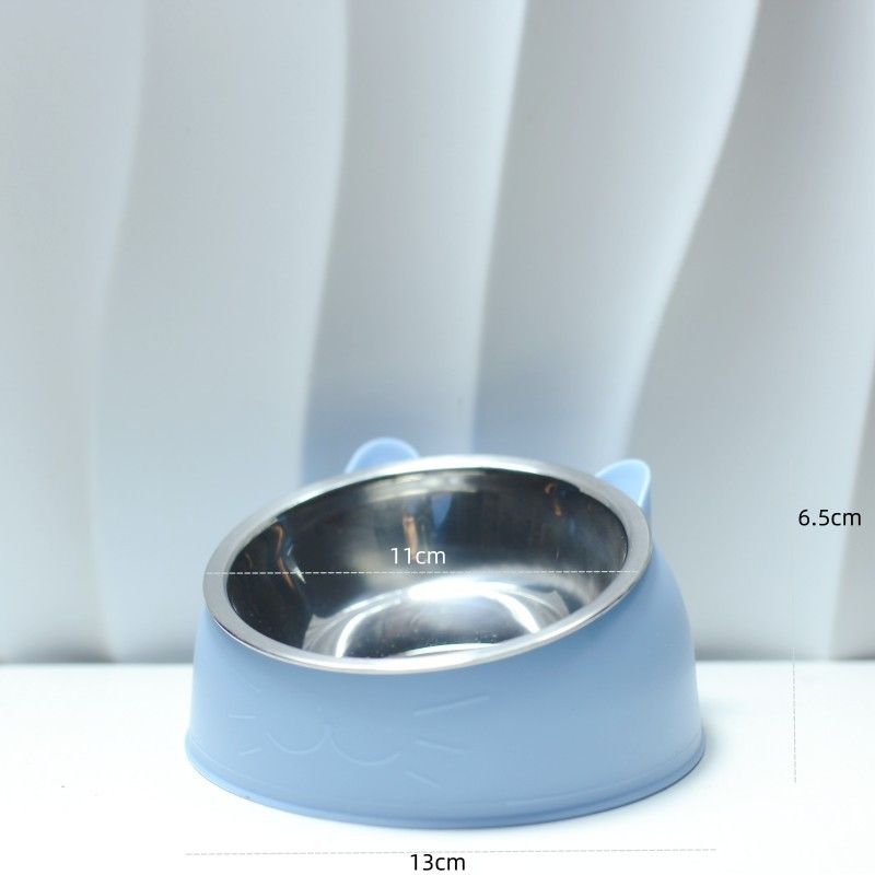 Basin, Stainless Steel Dog Leak Proof Drinking Water, Food Pet Bowl, Cat Rice Bowl_voghion.com