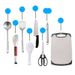 【 HitTheRoad 】 8-piece Set Of Outdoor Portable Kitchenware, Tableware, Cooking Utensils, Camping Utensils_voghion.com