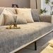Chenille Sofa Slipcover Set – Universal Fit For Sectional Sofas (Breathable, Anti-Slip, 16 Colors)_voghion.com