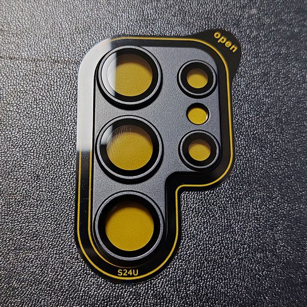 Geeignet für Samsung S23 Objektivfolie 24plus Kameraschutzring Ultra Handy Rückkamera Frosted Armor_voghion.com