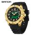 Men's Digital Analog Sports Watch With Multifunction, Waterproof, Stopwatch, Alarm, And Backlight For Outdoor Activities Waterproof Watch For Men_voghion.com