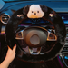 Winter Cute Pochacco Car Warm Plush Unisex Cartoon Internet Celebrity Non-slip Steering Wheel Cover Goddess_voghion.com
