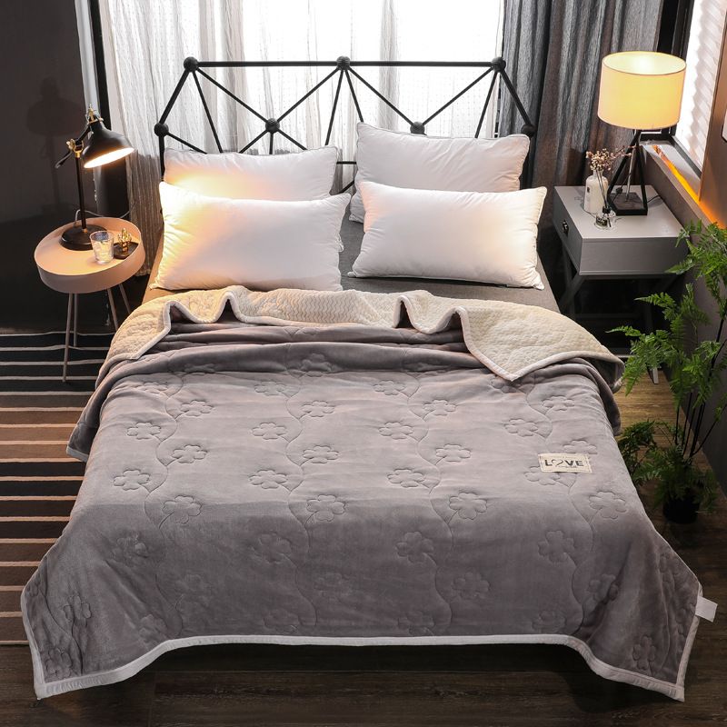 Plüsch Sherpa Fleece Decke Extra Dick Doppel Schicht Winter Werfen Für Bett Couch_voghion.com