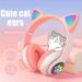 JST-28 Wireless Headphones Cat Ears Bluetooth Earphones Stereo_voghion.com