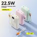 Cross-Border Magnetic Wireless Fast Charg 22.5W Bank With Built-in Cable Portable Mobile Power Gift_voghion.com