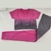 LazyZoom Dyeing Seamless Gradient Yoga Outfit Set High-End Women's Tight-Fitting Sports Suit Fitness Wear_voghion.com
