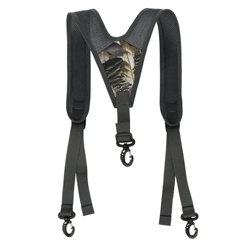 Hiking Strap Outdoor Camping Accessories Ergonomics Back Bear Polyamide Breathable Straps for Running Adjustable Buckle_voghion.com