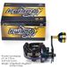 Black Lure Wide Body Water Drop Deep Line Cup Offshore Boat Fishing 12KG Long Cast Slow Jigging Iron Plate Reel_voghion.com