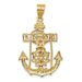 14k Mariners Cross Pendant_voghion.com