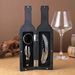 Set de vino creativo, 5 piezas, abridor de botellas, caja de regalo, vino, set de vino de alta gama, set de 3 piezas, set de vino, abridor de botellas_voghion.com