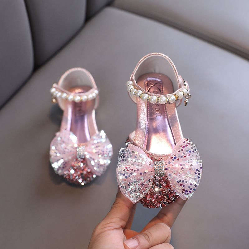 Girls Small Large Leather Shoes Single Shoes Dance Casual Shoes Girl Princess_voghion.com