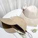 New Arrivals Foldable Wide Brim Sun Hat Drawstring Adjustable Caps for Men Women Beach Hats Summer Quick-drying Visors Fisherman Cap_voghion.com