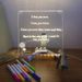 Light Up Acrylic Rewritable DIY Children's Glowing Drawing Board Message Lamp With 7 Colorful Pens_voghion.com