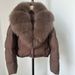 Luxury Winter Short Down Jacket For Women With Detachable Fox Fur Collar, Fashionable & Warm Puffer Coat, Elegant Casual Outerwear_voghion.com