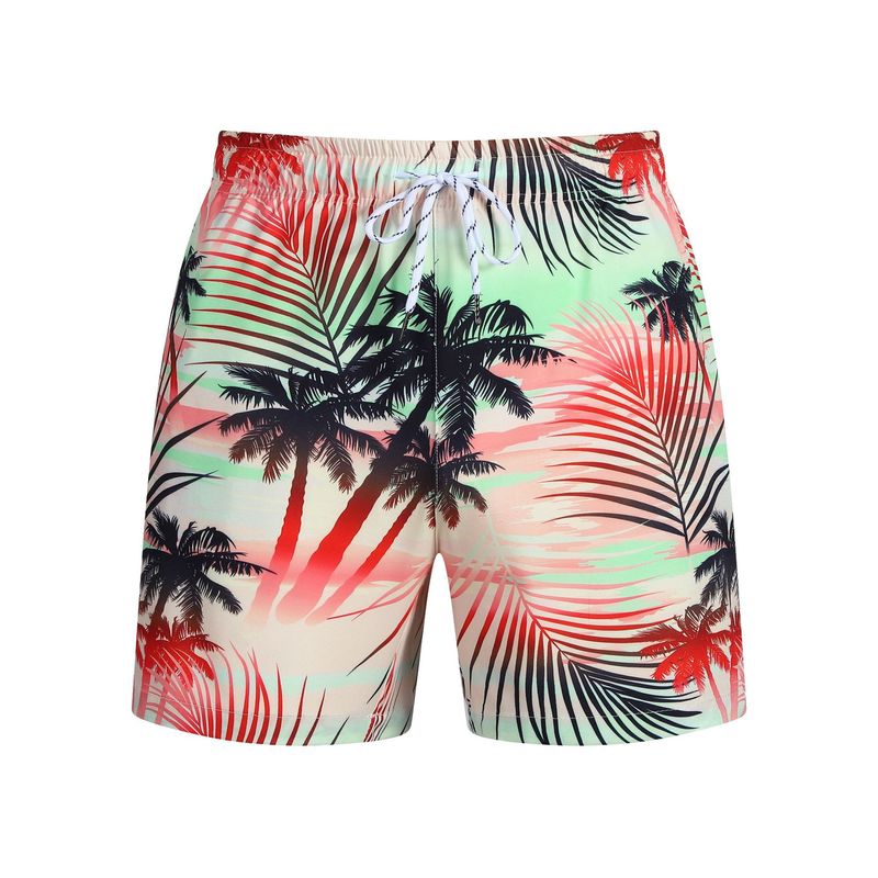 Men's Clothing Summer Vacation Casual Shorts Digital Printing Beach Pants_voghion.com