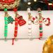 4-Piece Christmas Bracelet Set With "Merry Christmas" Motif, Santa Claus, Reindeer And Christmas Tree(color Random)_voghion.com