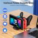 Controller-Ladegerät für Nintendo Switch, 6-in-1-Ladestation unterstützt 4 JoyCon und 2 Pro-Controller mit LED-Anzeige_voghion.com