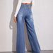 Damenbekleidung – Cat Whiskers And Maliu – Lockere Jeans mit hoher Taille und weitem Bein_voghion.com