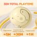 Portable AI Translator - Real-Time 144 Languages Translation, Wireless Bluetooth Noise Cancelling Earbuds Business Headset_voghion.com
