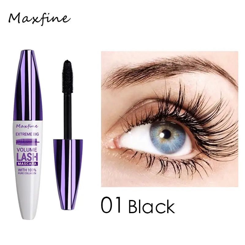 MAXFINE 5D Mascara Long-lasting, Non-smudged, Long-lasting And Extreme Volume Mascara_voghion.com