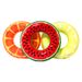 Watermelon & Orange Fruit-Shaped Adult Swim Ring - Inflatable Pool Float For Summer Fun (Durable Comfortable And Eye-Catching Design)_voghion.com