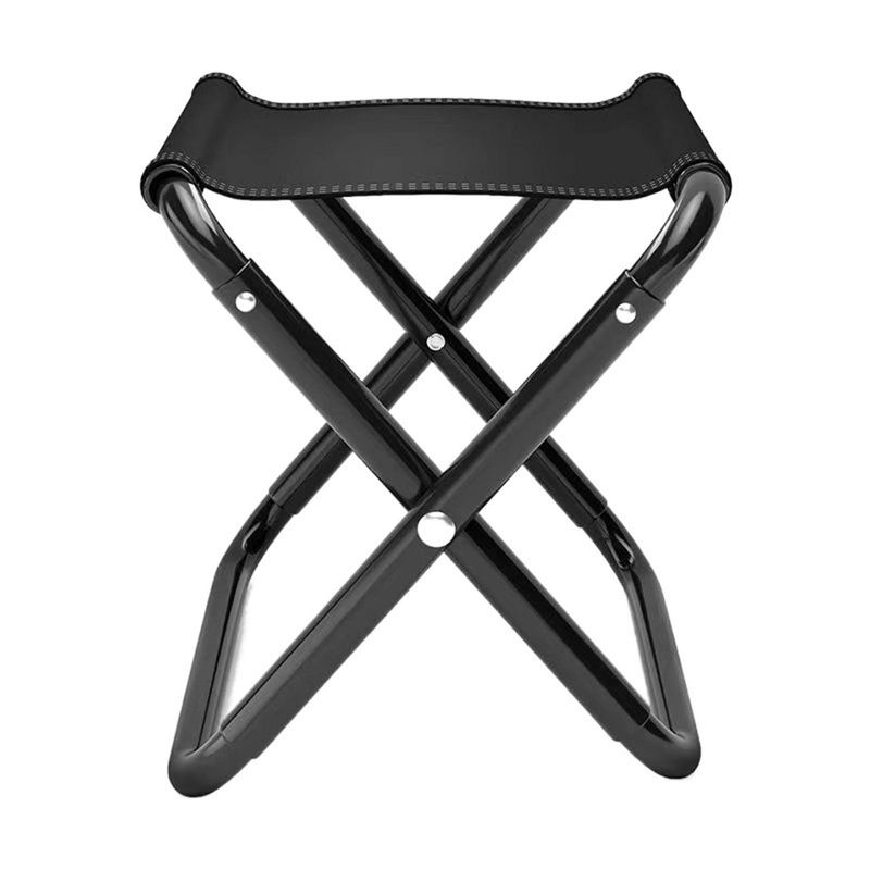 Klapphocker für den Außenbereich, tragbarer Angelstuhl, kleiner Hocker, Campingstuhl, Klappstuhl, Camping, kleiner Hocker, Garten._voghion.com