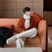 Hue Hue MYQ Solid Color Lazy Style Men's Winter Warm Base Shirt Korean Trend Loose Pullover Knitted Sweater_voghion.com