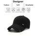 Unisex Square Silver Buckle Label Baseball Caps Frühling Herbst Outdoor Verstellbare Freizeithüte Sonnenschutzhut_voghion.com