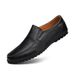 Classic Genuine Leather Casual Breathable Loafers Plus Size Shoes Men_voghion.com