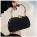 New Pearl Women's Handbag For Dresses, Elegant Socialite Evening With High-End Feel, Underarm Bag_voghion.com