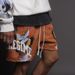 Shorts de ginástica masculinos para uso urbano - Shorts casuais de verão de 5" com secagem rápida e forro respirável (ajuste grande com bolsos laterais para treino e uso diário)_voghion.com