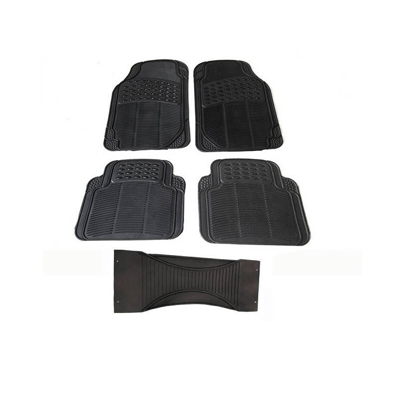 Evrensel Ayak Matı Beş Set PVC Kaymaz Kolay Temizlenir Dört Mevsim Dayanıklı Ayak Matı_voghion.com