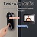X8 Waterproof Doorbell Indoor Screen Pairing Free Home Surveillance Video Intercom HD Night Vision Capture_voghion.com