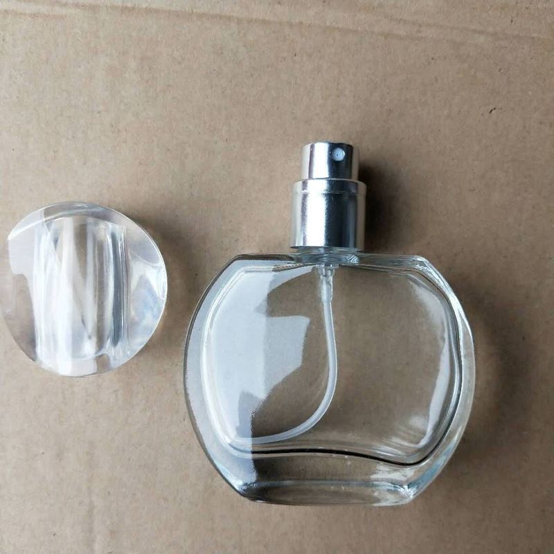 Perfume Accessories 30ml Oval Glass Perfume Bottle Spray Bottle Packaging Cosmetic Spray Head Empty Bottle Glass Bottle_voghion.com