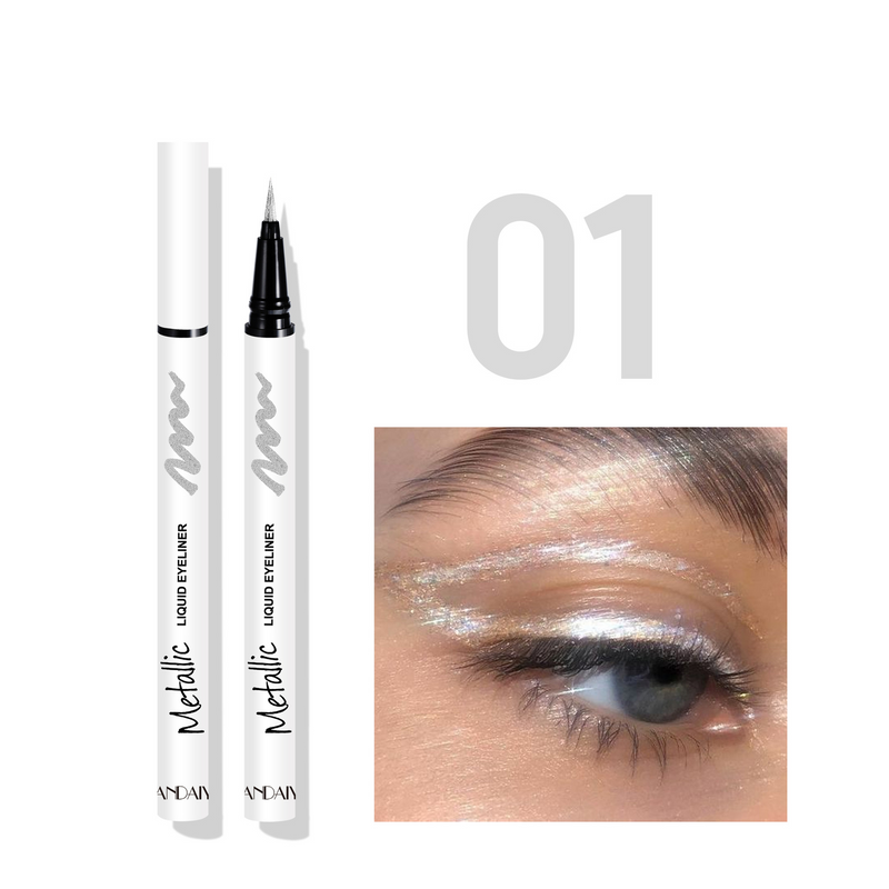 Silk Stroke Eyeliner – 0,3 mm ultrafeine Perlenspitze, 24 Stunden wasserfest, asiatische Seidenraupentechnik, wischfester Schimmer​_voghion.com
