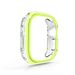 Transparent Half Pack Suitable For Appl E Watch TPU Hollow Electroplating Iwatch9 Dual Color Ses876 Protective Case_voghion.com