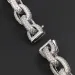 Collana con catena a croce in zirconia cubica Hip-hop da 10 mm, gioielli rap, Ice Out_voghion.com
