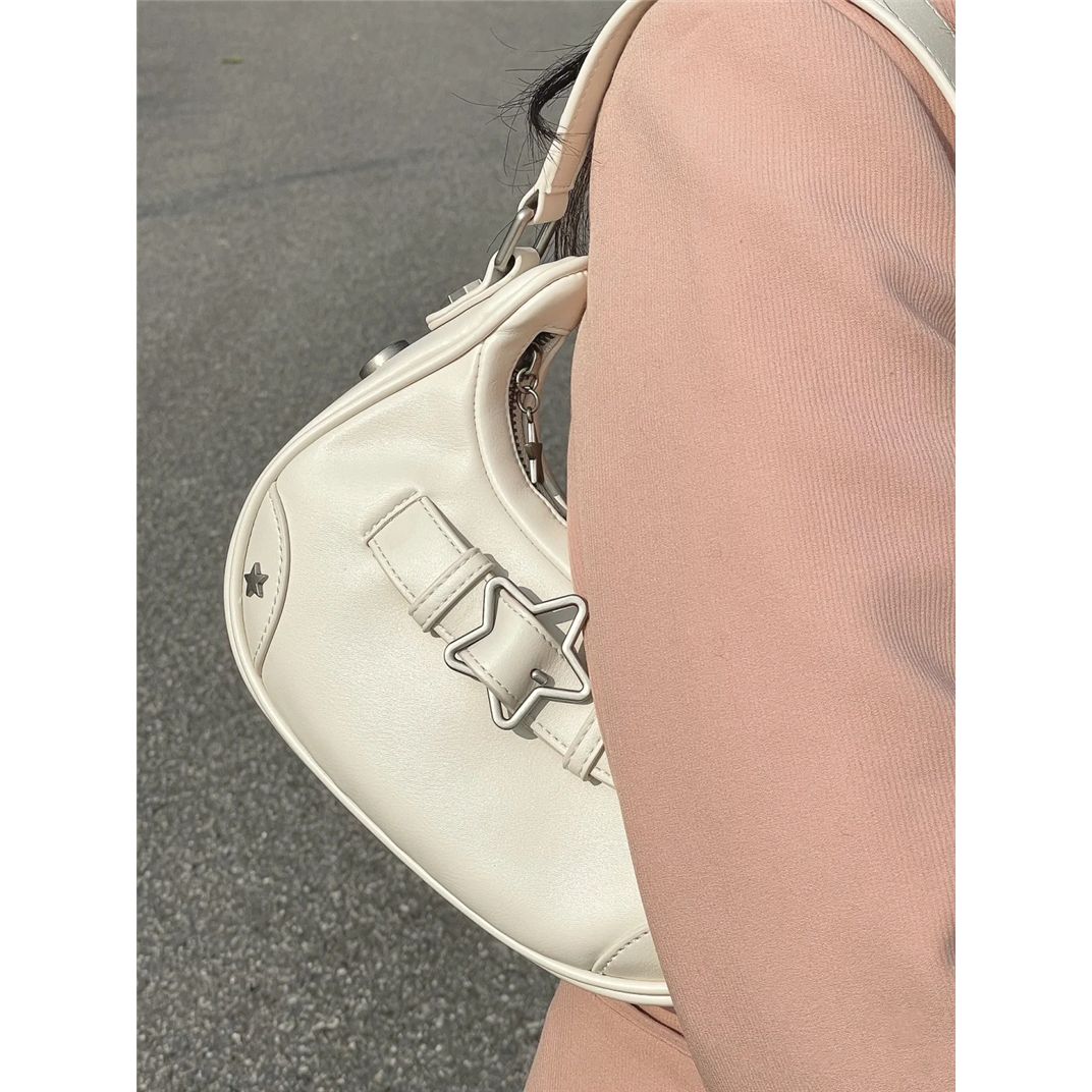 Planet Rabbit, Star Girl, borsa a tracolla singola di alta qualità, piccoli inserti, borsa sottobraccio portatile Y2K_voghion.com