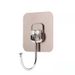 Home Furniture Adhesive Hook Without Punching Strong Acrylic Adhesive Kitchen Door Bathroom Wall Transparent Seamless Large Hook_voghion.com