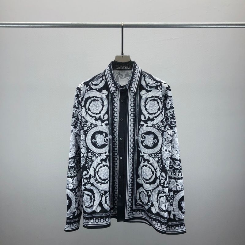 Modisches Langarmshirt mit gepunktetem Buchstabenmuster am Revers, Unisex-Oberteil, Strickjacke_voghion.com