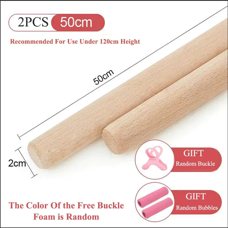 Body Sculpting Home Fitness Wooden Yoga Pole Open Shoulder Beauty Back Posture Corrector Multipurpose Pranayama Stick for Dance_voghion.com