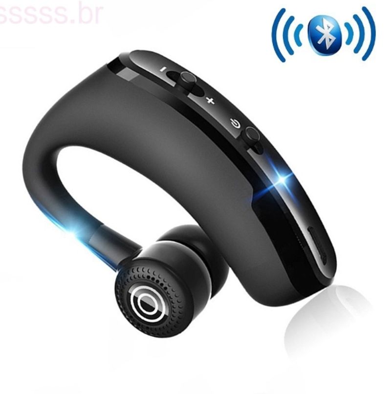 V9 Business Bezprzewodowe słuchawki Bluetooth 5.0 Słuchawki sportowe bez użycia rąk Wbudowany mikrofon Słuchawki muzyczne Uniwersalne do telefonów komórkowych_voghion.com