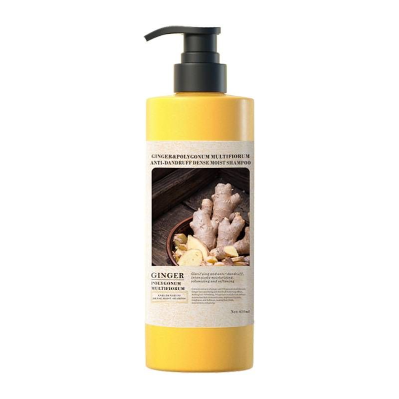 Der.j Ginger & Polygonum Multiflorum 650ml Shampoo And Conditioner Set - Nourishing Hair Care For Deep Moisturization_voghion.com