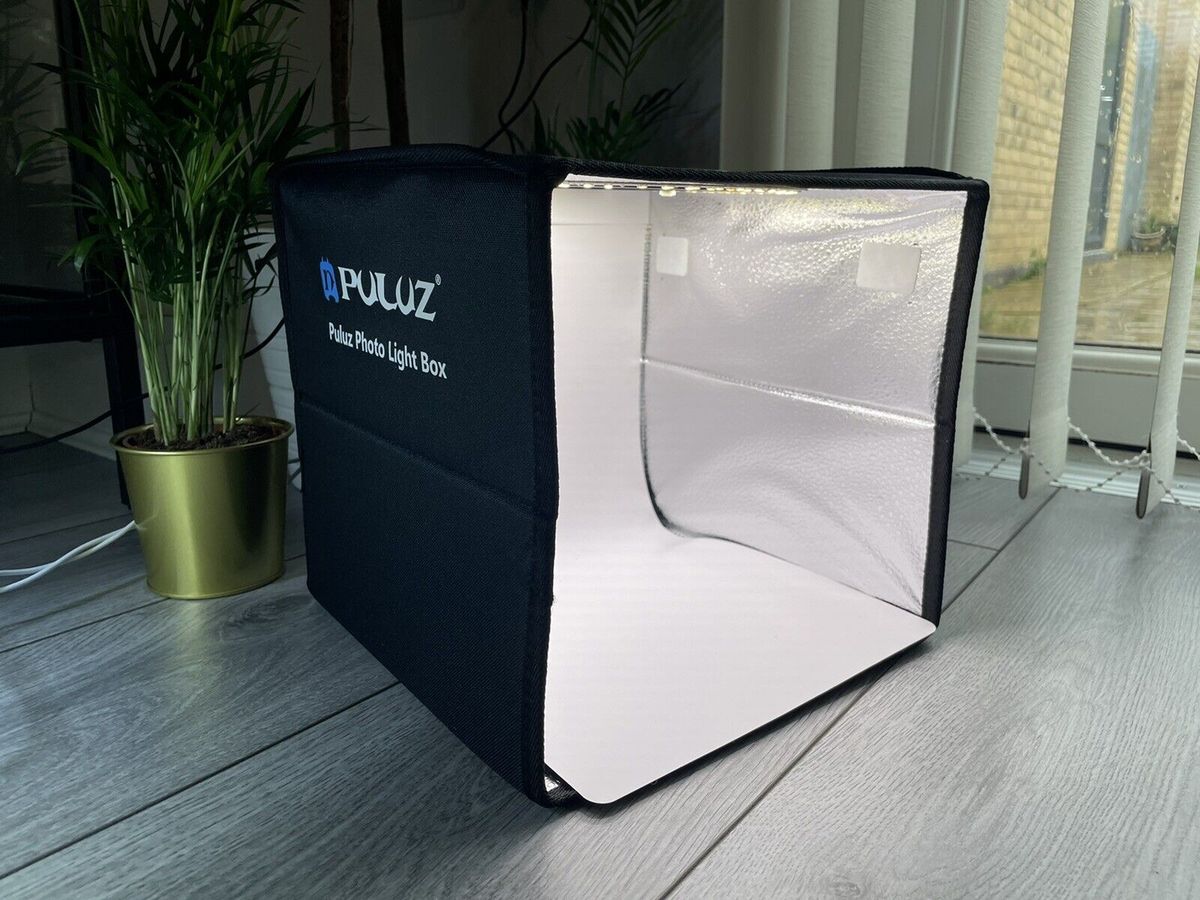 Tragbare Fotostudio-Fotografie-Lichtbox LED-Fotobox mit mehreren Hintergründen_voghion.com