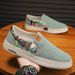 Traditionelle Peking-Stoffschuhe für Herren, atmungsaktive Slip-On-Casual-Sneakers für den Sommer, leichte und bequeme Fischer-Loafer für den täglichen Gebrauch_voghion.com