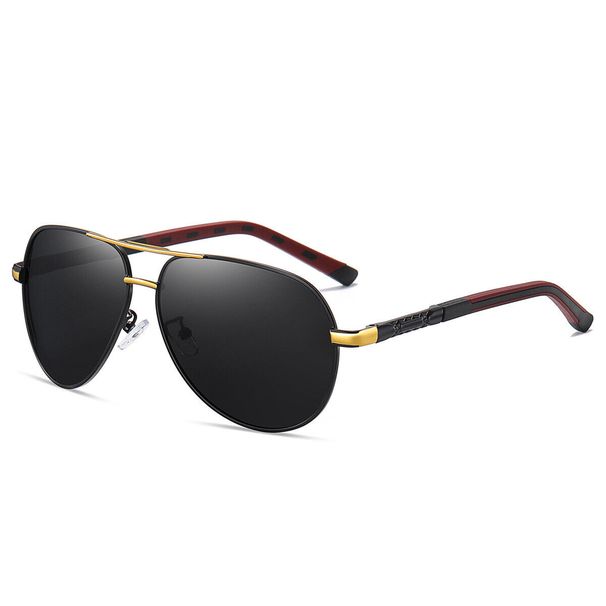 Aluminum Polarized Men's Sunglasses, Pilot Sports Glasses, Classic Driving Glasses_voghion.com