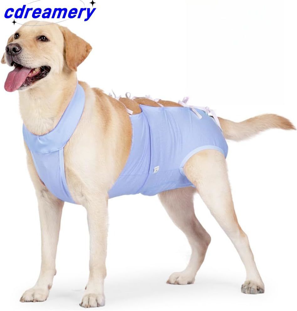 Dog Surgical Set, Pet Recovery Set, Surgical Set For Dog Sterilization, Bandage Style, Simple Postoperative Clothing_voghion.com